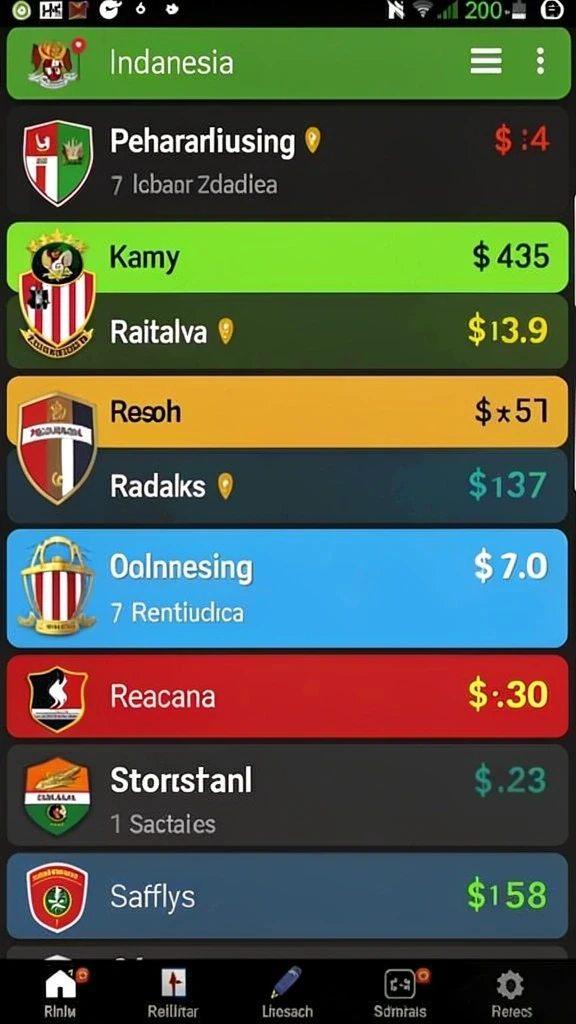 popwin - Fitur leaderboard untuk kompetisi antar pemain.